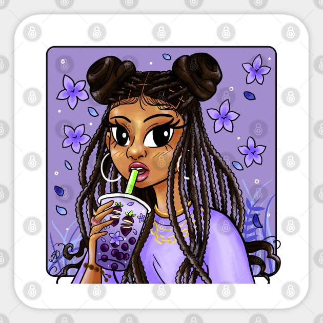 Boba Tea Sticker by aliyahart